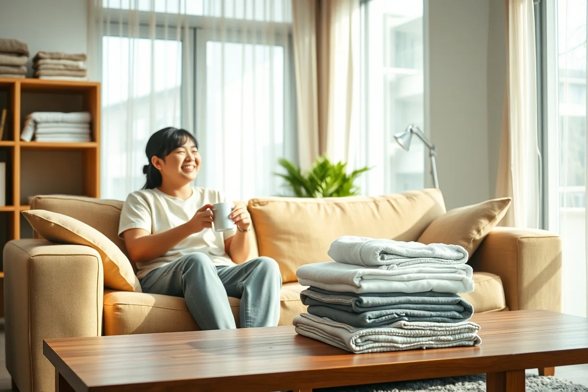 Đừng để ngày Chủ Nhật quý giá ngập trong đống quần áo bẩn chưa giặt!
