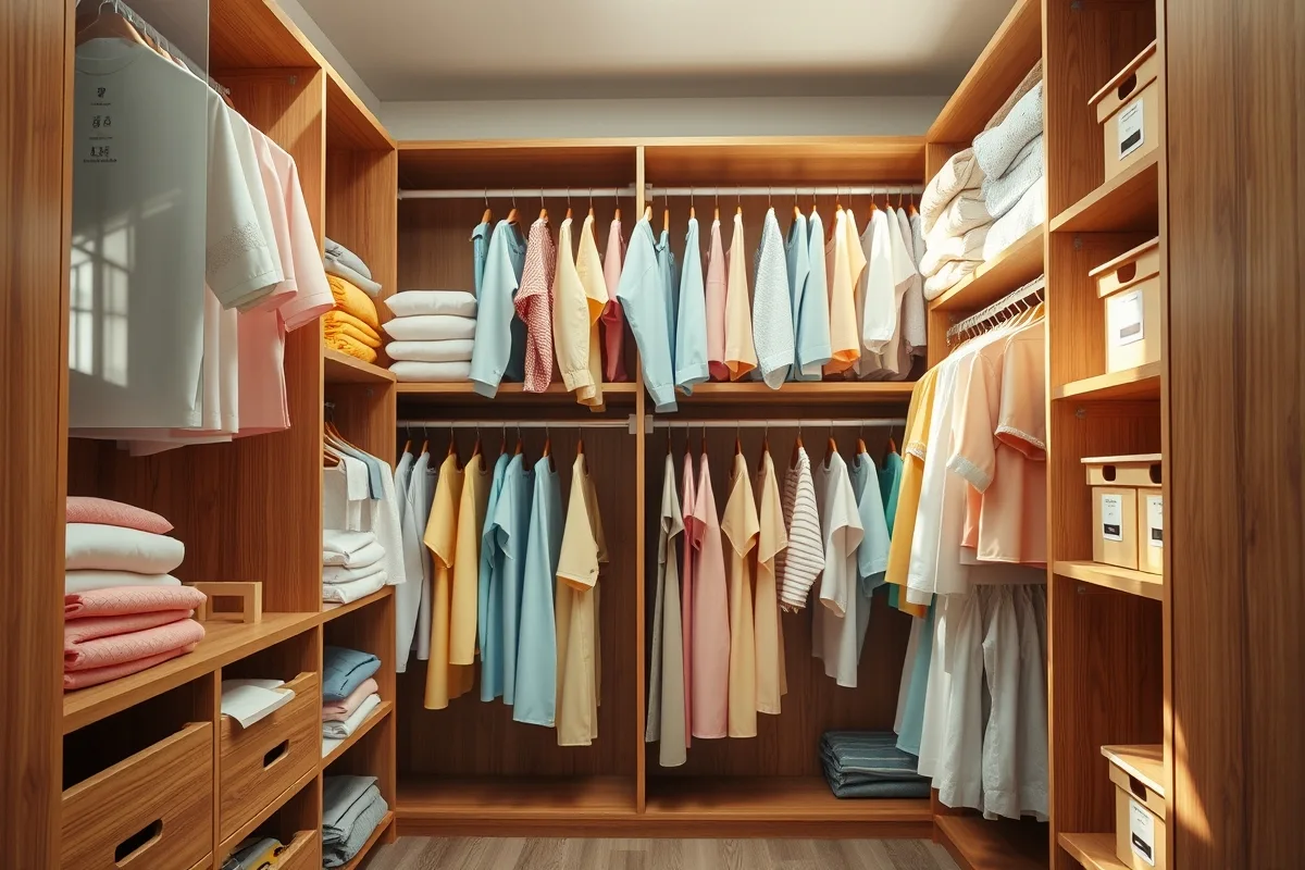 Bí quyết tối ưu hóa tủ đồ gia đình gọn gàng như chuyên gia