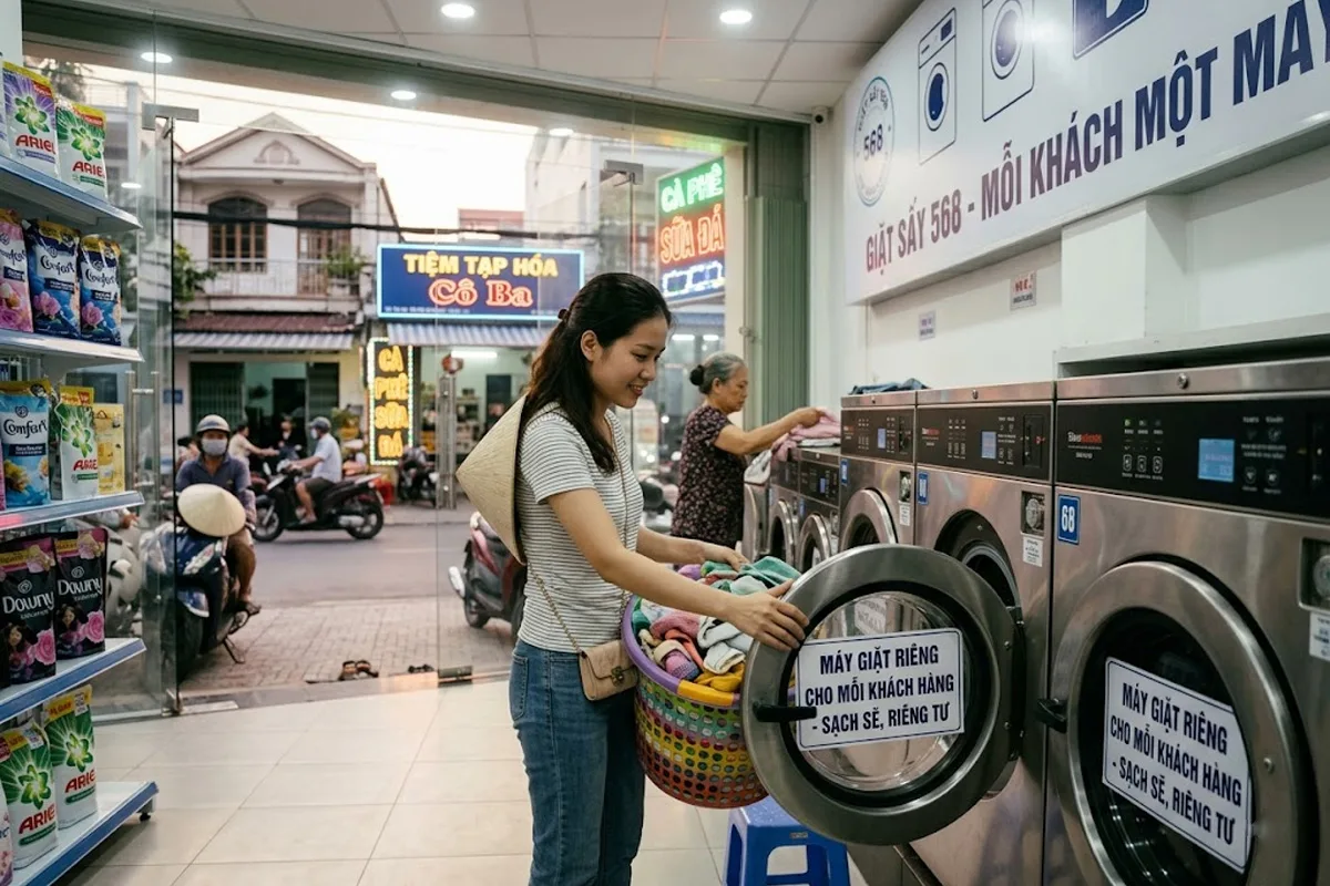 Giặt Sấy 568: Trải Nghiệm Giặt Sấy Riêng Biệt, An Tâm Tuyệt Đối Cho Sức Khỏe