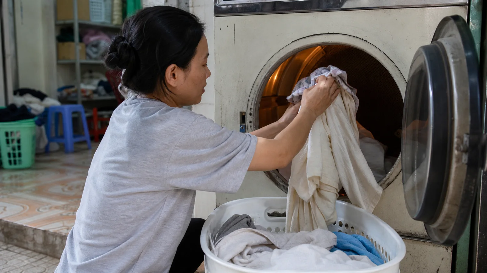Công nghệ sấy khô hiện đại, diệt khuẩn tối ưu