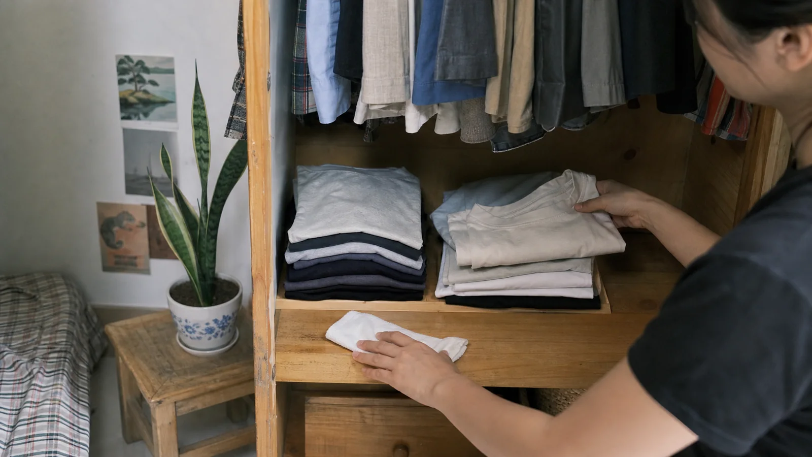 6. Checklist duy trì tủ đồ luôn gọn gàng mỗi tuần