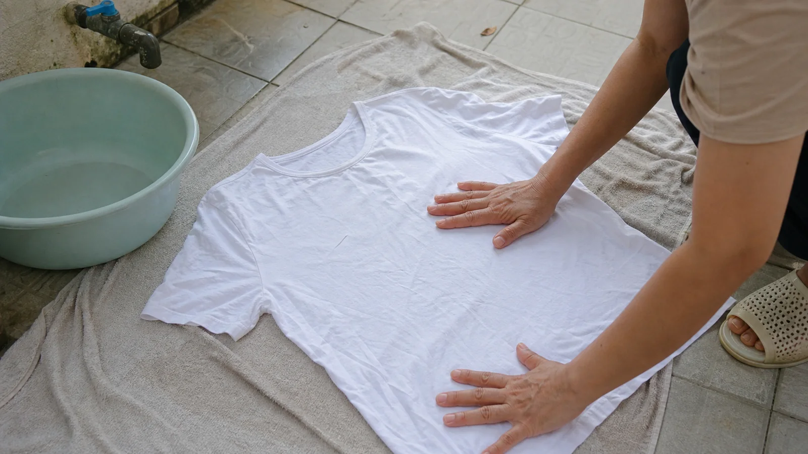 3. Cotton 100% - Rất dễ co rút ở lần giặt đầu tiên