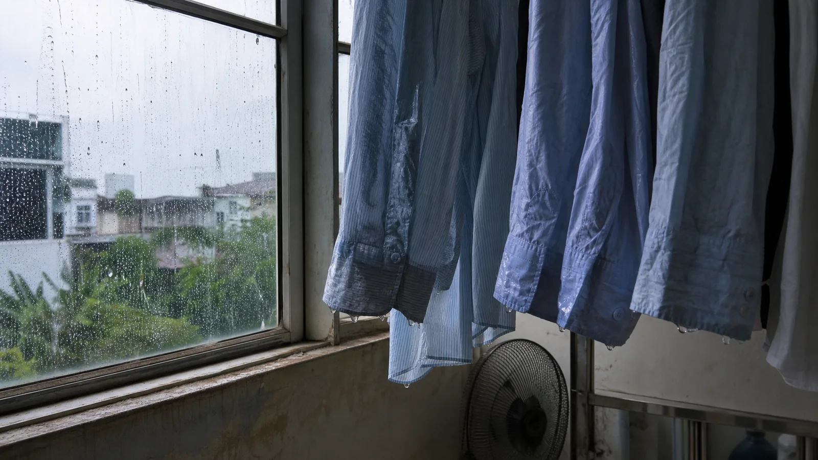 "Thủ phạm" thực sự gây ra mùi ẩm mốc trên quần áo