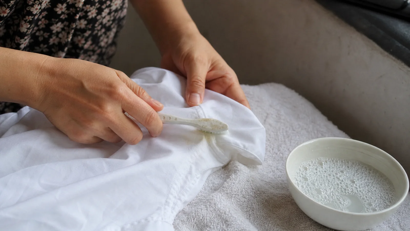 Quy trình 5 phút xử lý nhanh vết ố vừa phát sinh